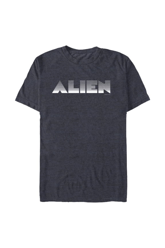 Alien 45th Anniversary 1979 Movie Classic Title Logo - Short Sleeve Blended T-Shirt for Adults - Customized-Navy Heather