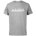 thumbnail image 1 of Alien 45th Anniversary 1979 Movie Classic Title Logo - Short Sleeve Cotton T-Shirt for Adults - Customized-Athletic Heather, 1 of 5