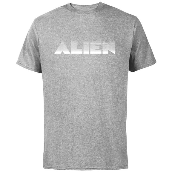 Alien 45th Anniversary 1979 Movie Classic Title Logo - Short Sleeve Cotton T-Shirt for Adults - Customized-Athletic Heather