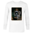 thumbnail image 1 of Alien 45th Anniversary AVP: Alien vs. Predator Xenomorph - Long Sleeve T-Shirt for Men - Customized-White, 1 of 5