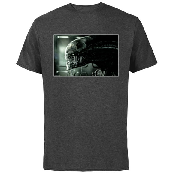 Alien 45th Anniversary Alien: Covenant Praetomorph Xenomorph - Short Sleeve Cotton T-Shirt for Adults - Customized-Charcoal