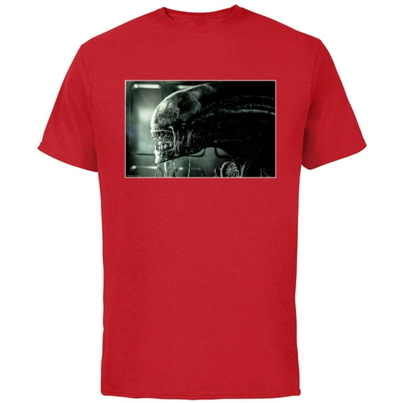 Alien 45th Anniversary Alien: Covenant Praetomorph Xenomorph - Short Sleeve Cotton T-Shirt for Adults - Customized-Red