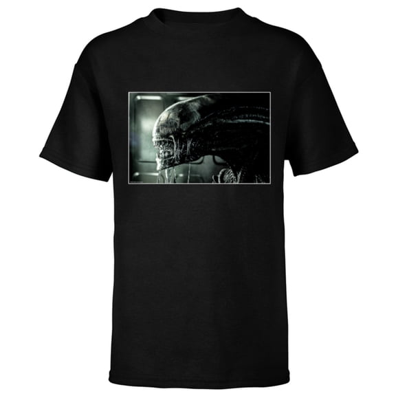 Alien 45th Anniversary Alien: Covenant Praetomorph Xenomorph - Short Sleeve T-Shirt for Kids - Customized-Black