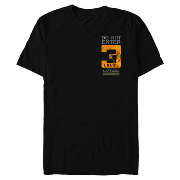 Alien 45th Anniversary Aliens 1986 Facehugger Level 3 LV-426 - Short Sleeve Blended T-Shirt for Adults - Customized-Black