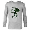 thumbnail image 1 of Alien 45th Anniversary Classic Xenomorph Graphic Novel Art - Long Sleeve T-Shirt for Men - Customized-Athletic Heather, 1 of 5