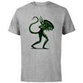 thumbnail image 1 of Alien 45th Anniversary Classic Xenomorph Graphic Novel Art - Short Sleeve Cotton T-Shirt for Adults - Customized-Athletic Heather, 1 of 5