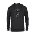 thumbnail image 1 of Alien 45th Anniversary Covenant David’s Drawings Facehuggers - Pullover Hoodie for Adults - Customized-Black, 1 of 5