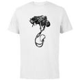 thumbnail image 1 of Alien 45th Anniversary Covenant David’s Drawings Facehuggers - Short Sleeve Cotton T-Shirt for Adults - Customized-White, 1 of 5