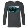 thumbnail image 1 of Alien 45th Anniversary Covenant Xenomorph Praetomorph Attack - Long Sleeve T-Shirt for Men - Customized-Charcoal Heather, 1 of 5