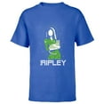thumbnail image 1 of Alien 45th Anniversary Ellen Ripley & Jonesy Stylized Art - Short Sleeve T-Shirt for Kids - Customized-Royal, 1 of 5
