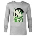 thumbnail image 1 of Alien 45th Anniversary Ellen Ripley Stylized Tribute Art - Long Sleeve T-Shirt for Men - Customized-Athletic Heather, 1 of 5