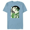 thumbnail image 1 of Alien 45th Anniversary Ellen Ripley Stylized Tribute Art - Short Sleeve Blended T-Shirt for Adults - Customized-Ocean Blue, 1 of 5