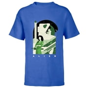 Alien 45th Anniversary Ellen Ripley Stylized Tribute Art - Short Sleeve T-Shirt for Kids - Customized-Royal
