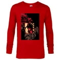 thumbnail image 1 of Alien 45th Anniversary Gothic Graphic Novel Xenomorph Art - Long Sleeve T-Shirt for Men - Customized-New Red, 1 of 5