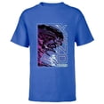 thumbnail image 1 of Alien 45th Anniversary Movie LV-426 Topographic Map - Short Sleeve T-Shirt for Kids - Customized-Royal, 1 of 5