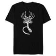 thumbnail image 1 of Alien 45th Anniversary Movie Xenomorph Facehugger Art - Short Sleeve Blended T-Shirt for Adults - Customized-Black, 1 of 5