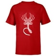 thumbnail image 1 of Alien 45th Anniversary Movie Xenomorph Facehugger Art - Short Sleeve T-Shirt for Kids - Customized-Red, 1 of 5