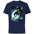 thumbnail image 1 of Alien 45th Anniversary Mutant Xenomorph Graphic Novel Art - Short Sleeve Cotton T-Shirt for Adults - Customized-Navy, 1 of 5