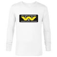 thumbnail image 1 of Alien 45th Anniversary Weyland-Yutani Corp Acheron Logo - Long Sleeve T-Shirt for Men - Customized-White, 1 of 5