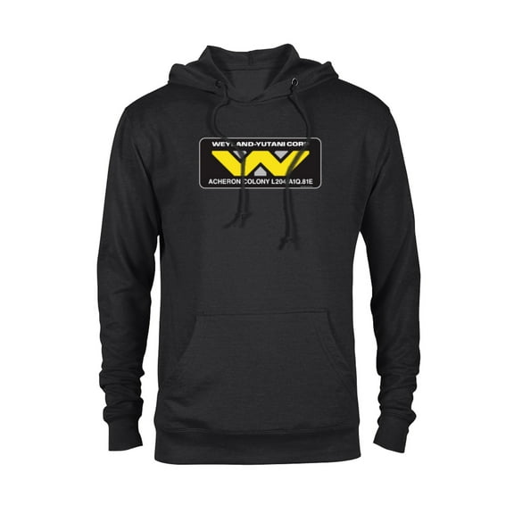 Alien 45th Anniversary Weyland-Yutani Corp Acheron Logo - Pullover Hoodie for Adults - Customized-Black