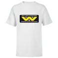 thumbnail image 1 of Alien 45th Anniversary Weyland-Yutani Corp Acheron Logo - Short Sleeve T-Shirt for Kids - Customized-White, 1 of 5