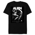 thumbnail image 1 of Alien 45th Anniversary Xenomorph 1979 Nightmare Movie Poster - Short Sleeve Blended T-Shirt for Adults - Customized-Black, 1 of 5