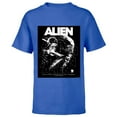 thumbnail image 1 of Alien 45th Anniversary Xenomorph 1979 Nightmare Movie Poster - Short Sleeve T-Shirt for Kids - Customized-Royal, 1 of 5