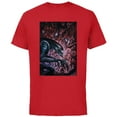 thumbnail image 1 of Alien 45th Anniversary Xenomorph Cocooned Graphic Novel Art - Short Sleeve Cotton T-Shirt for Adults - Customized-Red, 1 of 5