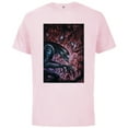 thumbnail image 1 of Alien 45th Anniversary Xenomorph Cocooned Graphic Novel Art - Short Sleeve Cotton T-Shirt for Adults - Customized-Soft Pink, 1 of 5