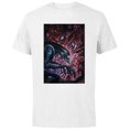 thumbnail image 1 of Alien 45th Anniversary Xenomorph Cocooned Graphic Novel Art - Short Sleeve Cotton T-Shirt for Adults - Customized-White, 1 of 5