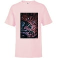 thumbnail image 1 of Alien 45th Anniversary Xenomorph Cocooned Graphic Novel Art - Short Sleeve T-Shirt for Kids - Customized-Soft Pink, 1 of 5