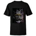 thumbnail image 1 of Alien 45th Anniversary Xenomorph Facehugger Attacking Art - Short Sleeve T-Shirt for Kids - Customized-Black, 1 of 5