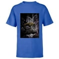thumbnail image 1 of Alien 45th Anniversary Xenomorph Facehugger Attacking Art - Short Sleeve T-Shirt for Kids - Customized-Royal, 1 of 5