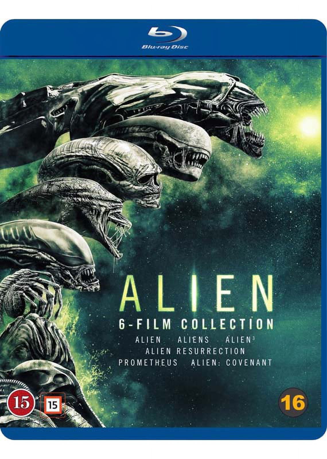 Alien 6-Film Collection - 6-Disc Set ( Alien / Aliens / Alien 3 / Alien ...