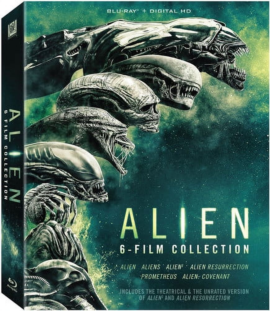 Alien: 6-Film Collection (Blu-ray), 20th Century Studios, Sci-Fi & Fantasy - image 1 of 3