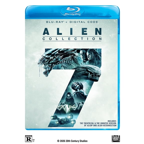 Alien 7-Movie Collection (Blu-ray + Digital Copy) Disney, Action, Adventure, Horror