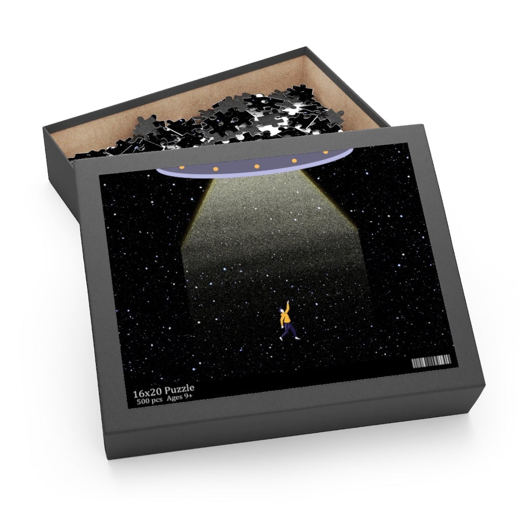 Alien Abduction Jigsaw Puzzle 500-Piece - Walmart.com