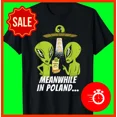 thumbnail image 1 of Alien Abduction Pierogi Polish Food Poland Polonia T-Shirt KL187, 1 of 2