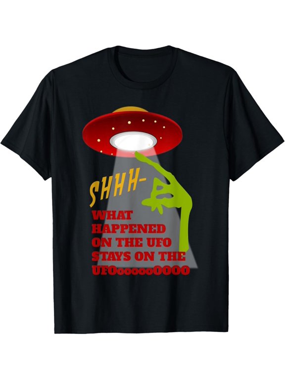 Alien Abduction Space Probe Science Fiction Graphic T-Shirt