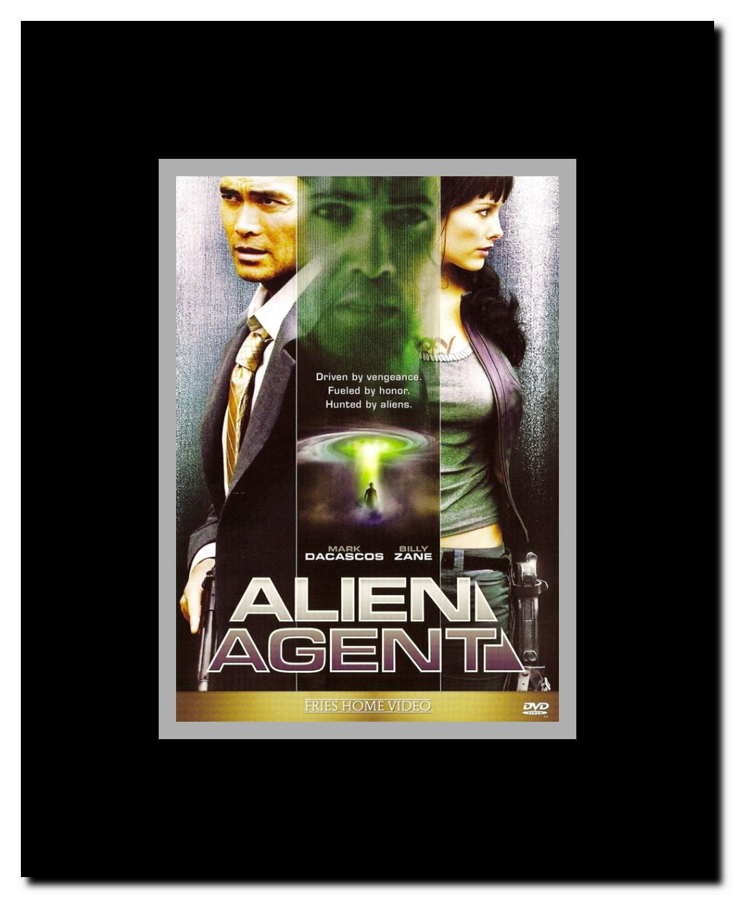 Alien Agent Framed Movie Poster