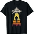 thumbnail image 1 of Alien And Bigfoot UFO Abduction Believer T-Shirt, 1 of 5