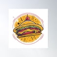 thumbnail image 1 of Alien And Tacos Poster Wall Art, Modern Wall Decor For Living Room Bedroom, 30x30 UNFRAMED, 1 of 3