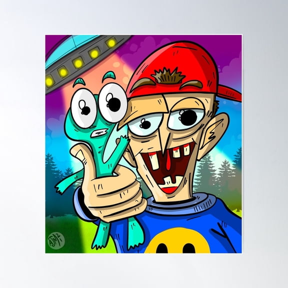 Alien Ant Farm Poster Wall Art, Modern Wall Decor For Living Room Bedroom, 24x24 UNFRAMED