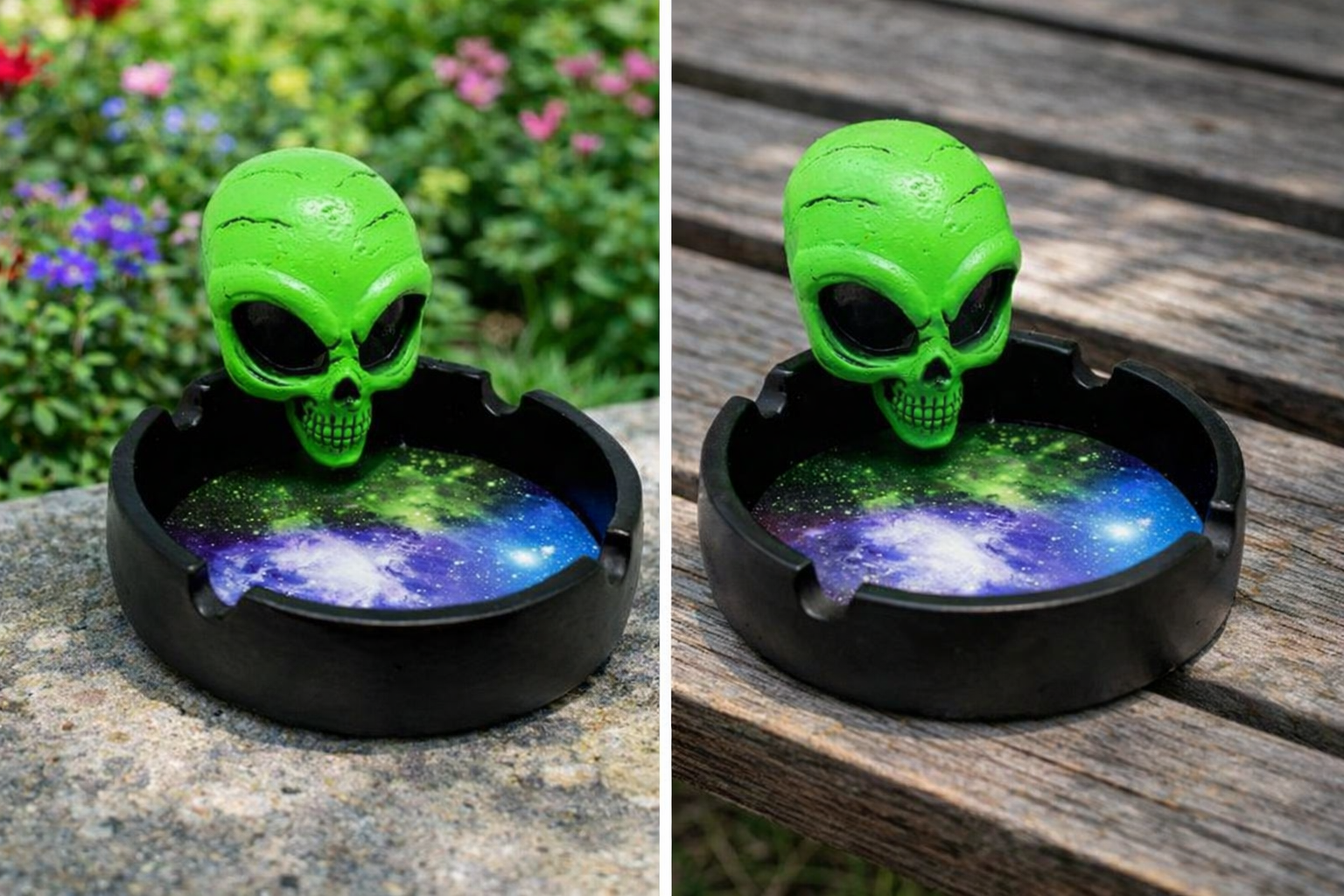 Fantasy Gifts Astral Alien Smoke Session Ashtray - 4" - Walmart.com