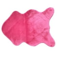 thumbnail image 1 of Alien Australian Imitation Wool Leather Sofa Carpet Rose Red Polyester Carpet Color:Hot Pink Material:Plush, 1 of 8