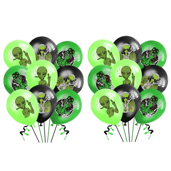 Alien Balloons Party Supplies Birthday Favors Decorations Decor Kit ...