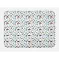 thumbnail image 1 of Alien Bath Mat, Mechanical Robots Pattern Scattered on a Plain Background Futuristic Concept, Plush Bathroom Decor Mat with Non Slip Backing, 29.5" X 17.5", Multicolor, by Ambesonne, 1 of 2