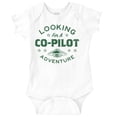thumbnail image 1 of Alien Believer UFO Hunter Copilot Romper Boys or Girls Infant Baby Brisco Brands 12M, 1 of 6