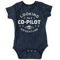 thumbnail image 1 of Alien Believer UFO Hunter Copilot Romper Boys or Girls Infant Baby Brisco Brands 6M, 1 of 6