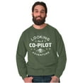 thumbnail image 1 of Alien Believer UFO Hunter Copilot Sweatshirt for Men or Women Brisco Brands X, 1 of 6